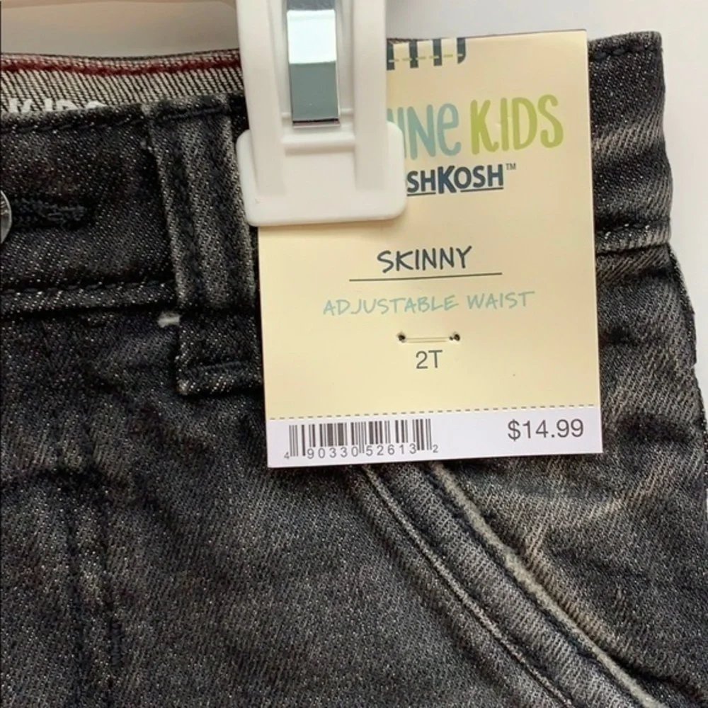 Oshkosh B’gosh Distressed Skinny Adjustable Jeans